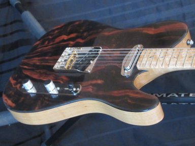 #Custom Tele #Macassar Ebony #Electric Guitar  #Hand made